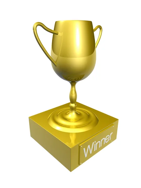 Winnaars trofee — Stockfoto