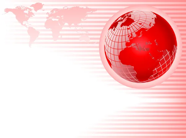 抽象红色业务背景 — 图库矢量图片