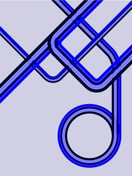 Un fond rétro vectoriel abstrait — Image vectorielle