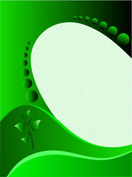 Абстрактний зелений бізнес-шаблон — стоковий вектор