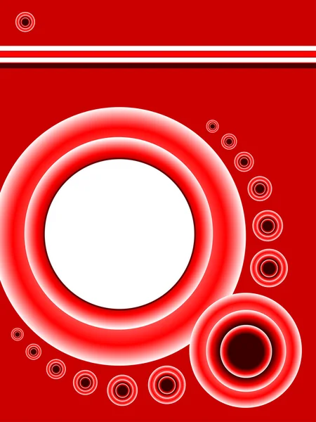 Modèle de présentation Red Business — Image vectorielle