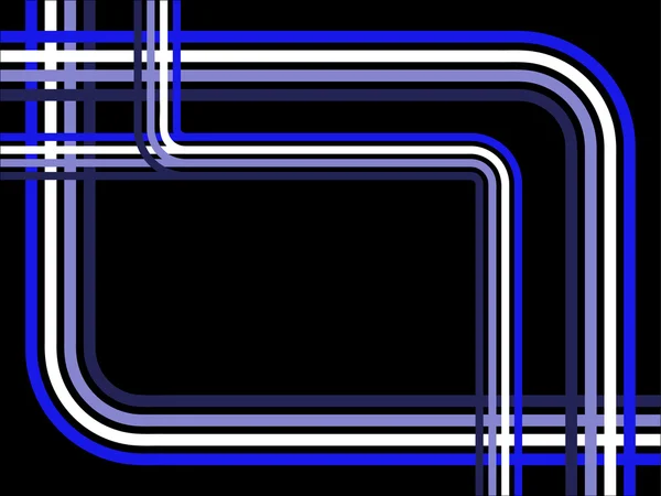 Bleu rétro Illustration de fond — Image vectorielle