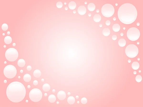粉红雨滴眼液背景 — 图库矢量图片