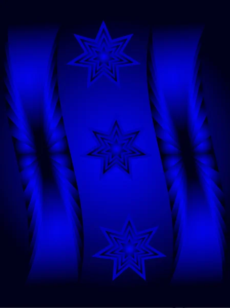抽象的な青の背景 — ストックベクタ