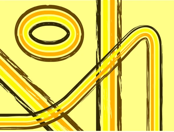 グランジ レトロな線のベクトルの背景 — ストックベクタ