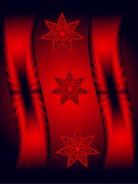 An abstract red and black background clipart