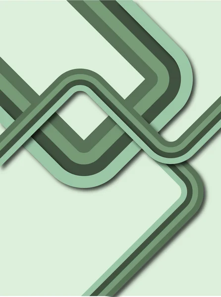 Μια πράσινη γραμμή ρετρό φόντο — Διανυσματικό Αρχείο