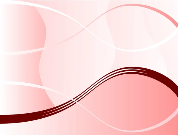 Une carte de visite vectorielle rose — Image vectorielle