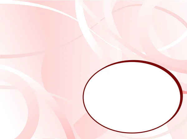 Une carte de visite rose — Image vectorielle