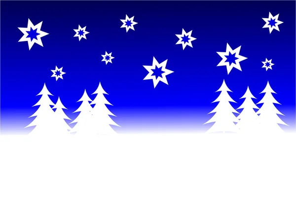 Une illustration abstraite de fond vectoriel de Noël — Image vectorielle