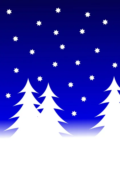 Uma ilustração abstrata do fundo do vetor do Natal — Vetor de Stock