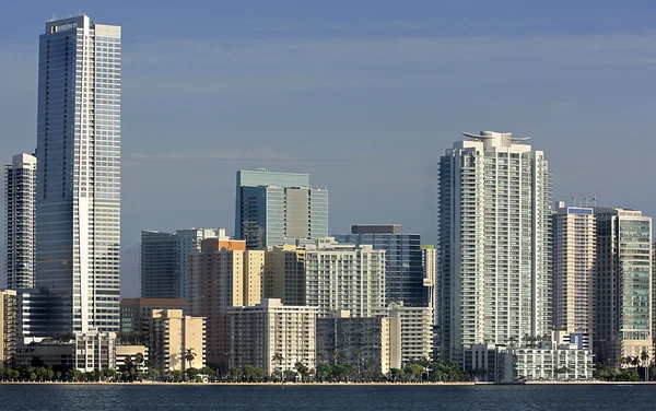 Skyline von Miami — Stockfoto