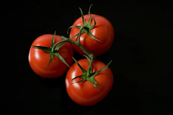 Drie tomaten Stockfoto