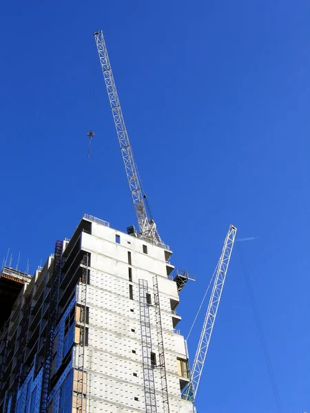 stock image Modern Office Building Under Construction in Liverpool