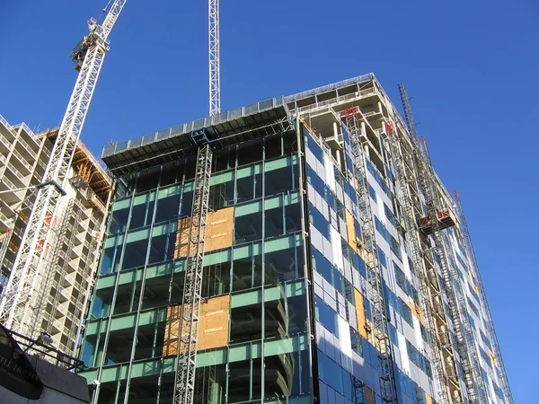 Stock image Construction of Modern Office Building in Liverpool