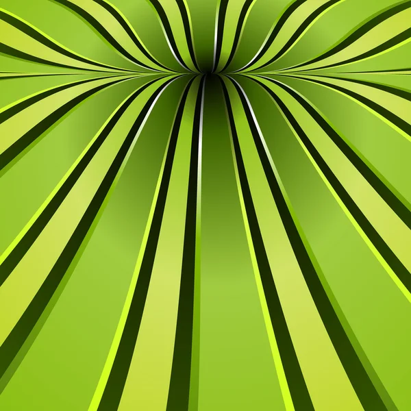 Zöld spirál háttér — Stock Vector