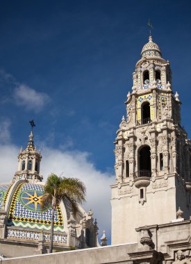 The Tower Dome at Balboa Park, San Diego clipart