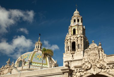 Tower Dome at Balboa Park, San Diego clipart