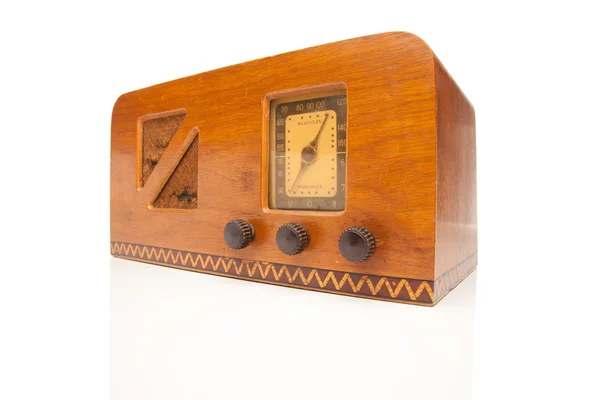 Rádio Vintage 1940 — Fotografia de Stock