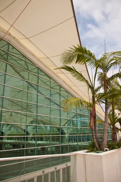 Centro de Convenções de San Diego Architectural Abstract — Fotografia de Stock