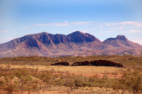 Flinders spänner bergen i Australien Stockbild