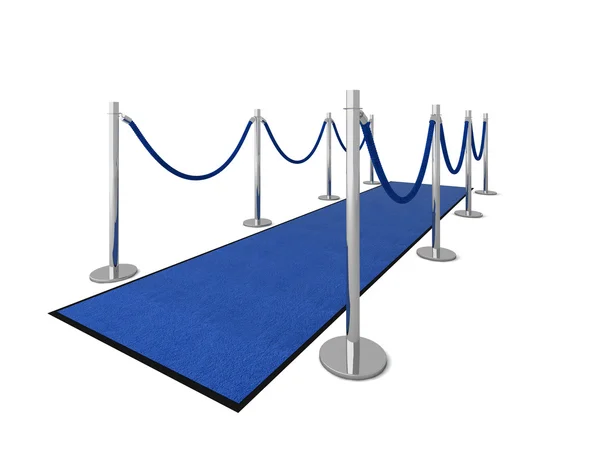 VIP carpet - Side view — Stock Photo, Image