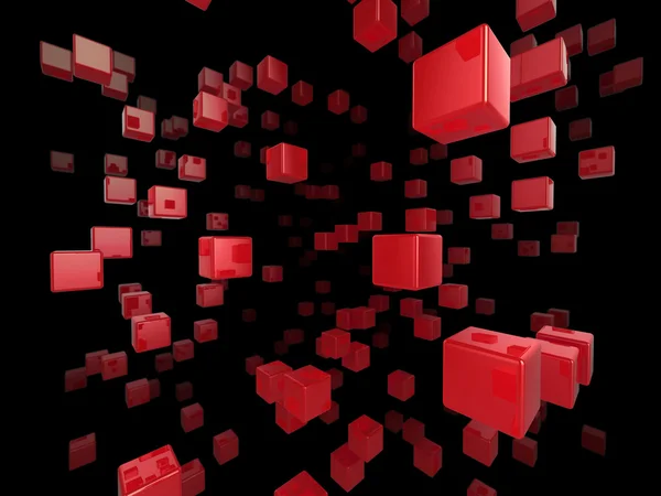 Red de cubos Imagen De Stock