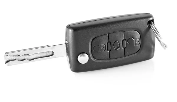 Car keys on a white background — Stock Photo, Image