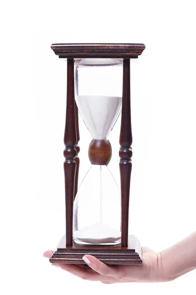 stock image Hourglass isolated on white