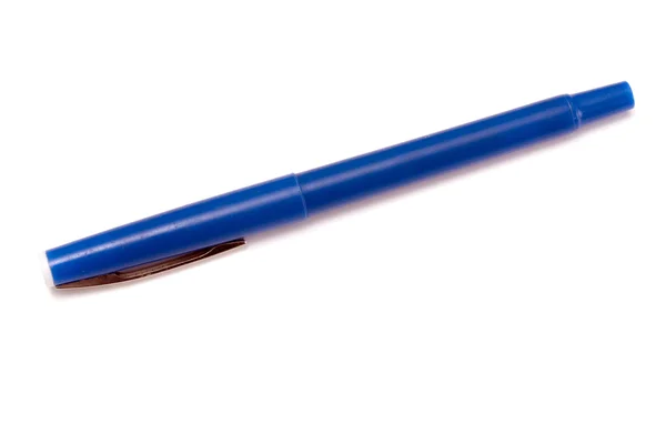 Голубая маркерная ручка — стоковое фото