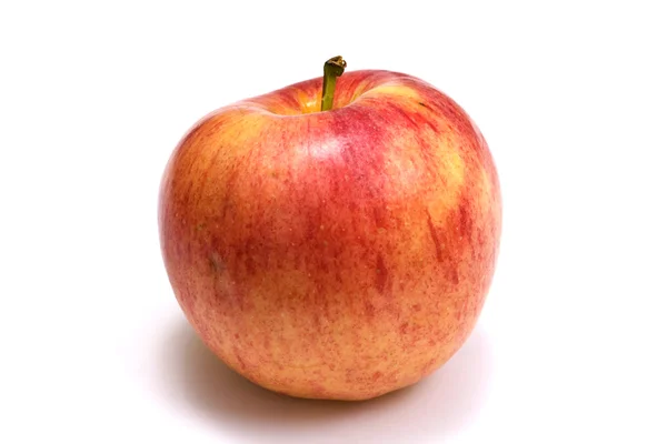 Одно красное яблоко — стоковое фото