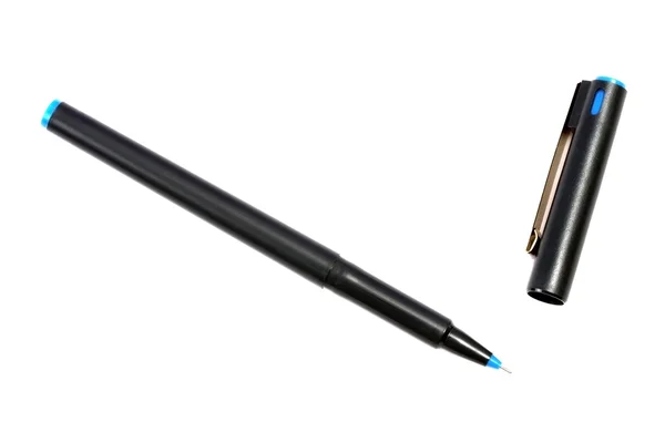Голубая маркерная ручка — стоковое фото