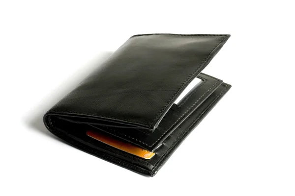 黒の財布 — ストック写真