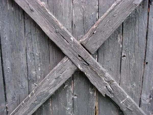 Fence weathered wood — Stock Photo, Image