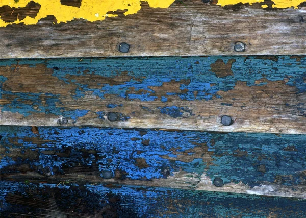 Fence weathered wood — Stock Photo, Image