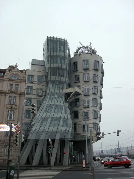 stock image Dancing house in Prague