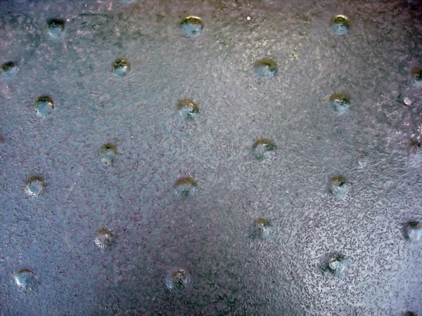 Текстура круглого металлического фона — стоковое фото