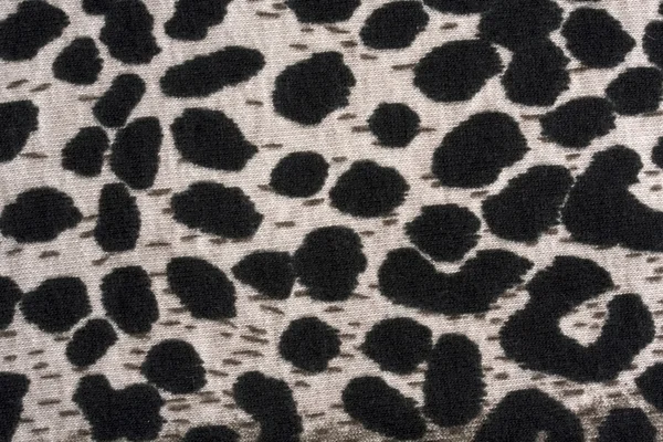 Barna leopardskin mintát szövet — Stock Fotó