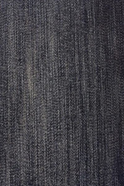 Textura černé džíny pozadí — Stock fotografie