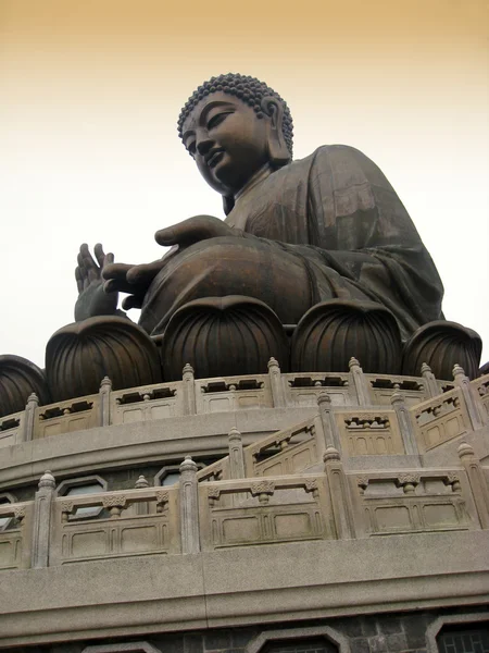 Velký buddha, hong kong — Stock fotografie
