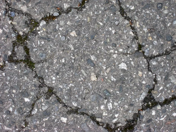 Cracks on asphalt background — Stock Photo, Image