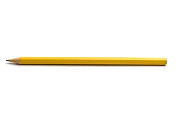 白に孤立した木製の鉛筆 — ストック写真