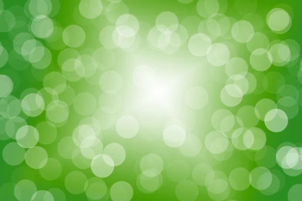 Güzel soyut yeşil ışık arka plan — Stok fotoğraf