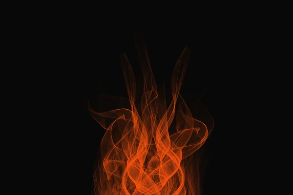 Ateşin soyut arkaplanı — Stok fotoğraf