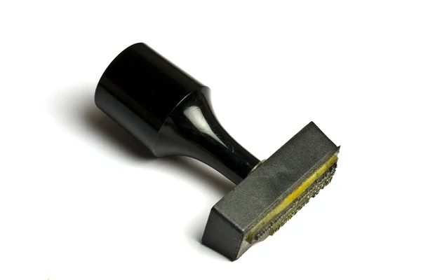 Black stamp — Stock Photo, Image