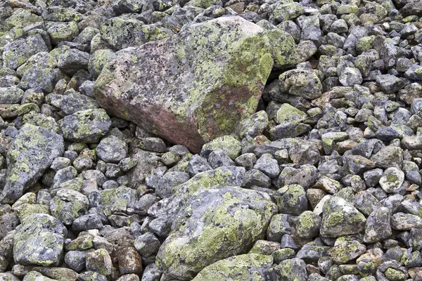 Natura pietre intemperie in montagna primo piano — Foto Stock