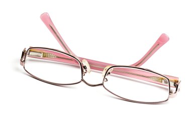 Lady's reading glasses clipart