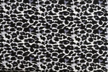 Leopardskin Pattern fabric clipart