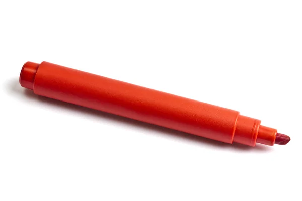 빨간 형광펜 — 스톡 사진