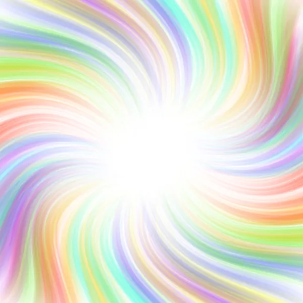 Beautiful rainbow swirl background — Zdjęcie stockowe